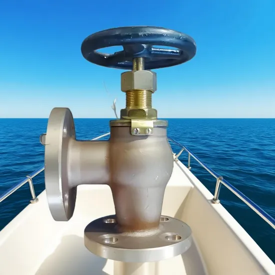 Gate Valve JIS F7363c Cast Steel Marine Valve 5K with High Quality