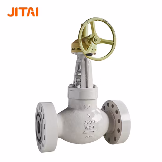 OS&amp;Y Swivel Disc Cast Steel Pressure Seal High Temperature High Pressure Steam Globe Valve with Acceptable Price
