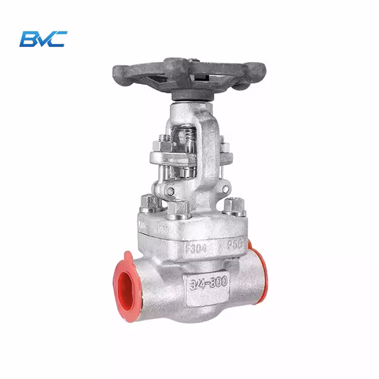 DN40 Series 800 Carbon Steel Forged High Pressure Gate Valve 3 Inch Gate Valve China A105 Socket Weld End Gate Valve